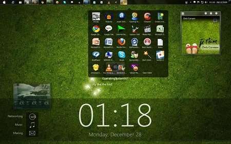 X Green Seven Style for Windows 7